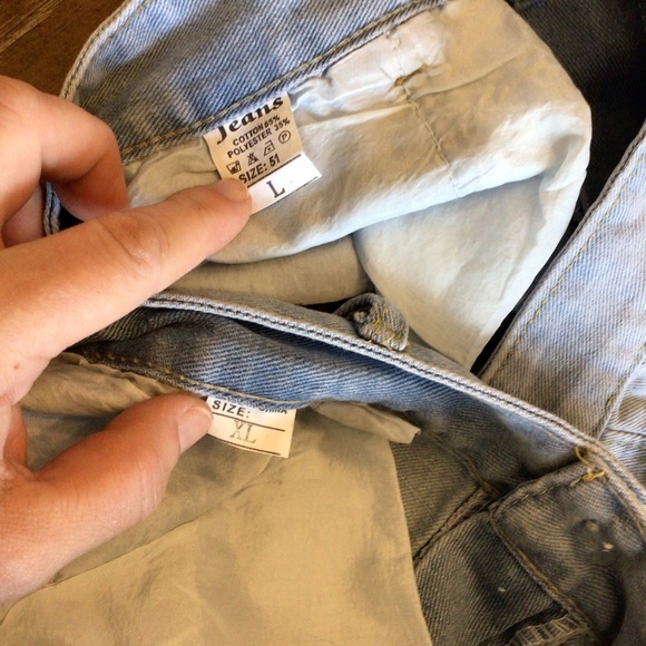 Babysbule Juniors Light Wash Distressed High Rise Denim Shorts Choose Size - Picture 14 of 15